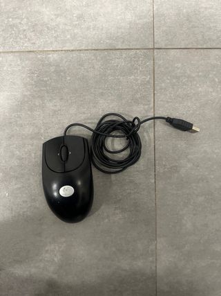 Ratón Logitech USB Negro
