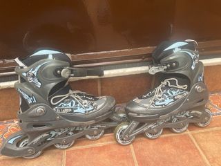 Patines en línea y protecciones