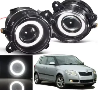 Faros Antiniebla Skoda Fabia/Polo LED COB