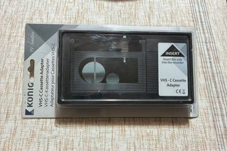 Adaptador VHS a VHS-C
