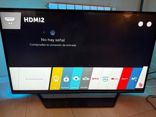 TV LG 49 Negra