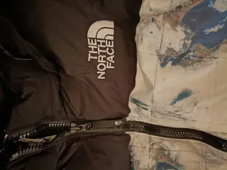 Giubbotto The North Face Mappa Blu Bianco