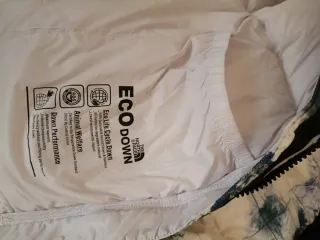Giubbotto The North Face Mappa Blu Bianco