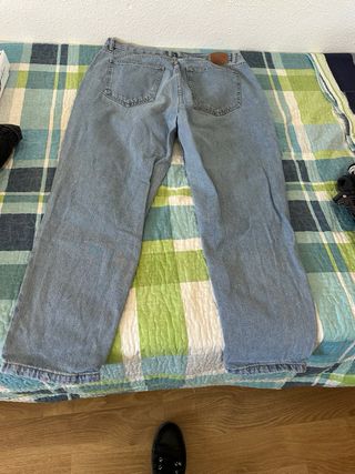 Pantalón vaquero mujer azul