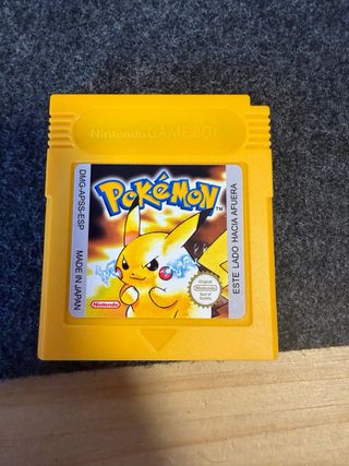 Pokemon Amarillo Game Boy Color