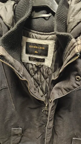 Chaqueta bomber Quiksilver capucha Talla L
