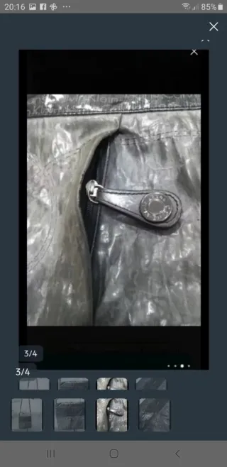 Bolso Calvin Klein bandolera plastificado