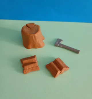 Playmobil lote leña
