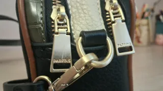 Bolso bandolera estampado vaca