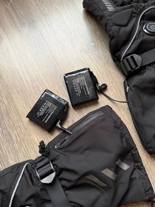 Guantes calefactables litio recargables