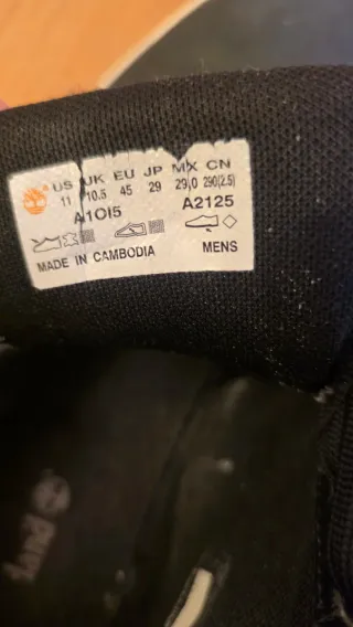 Zapatos Timberland Hombre Talla 11 Negro