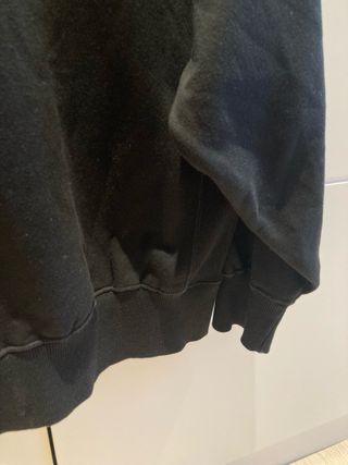 Sudadera Zara Negra Talla L Algodón