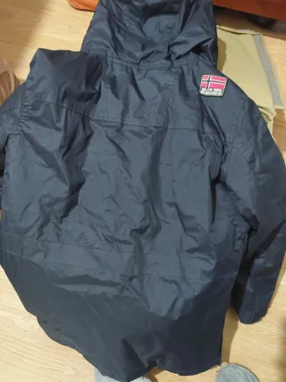 Abrigo Geographical Norway Azul