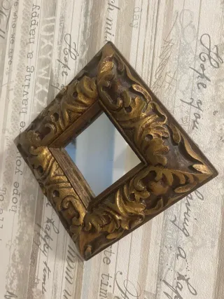 4 Espejos Antiguos Decorativos