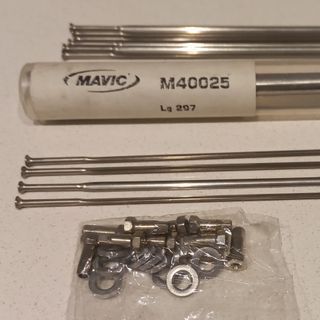 Radio Mavic 297mm Del/Tras planos (10 unidades).