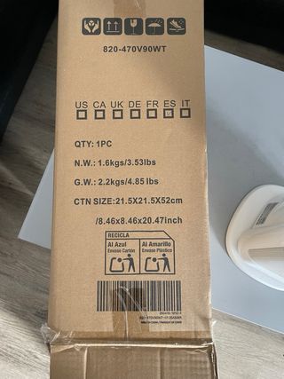 Calefactor Eléctrico Bajo Consumo HOMCOM