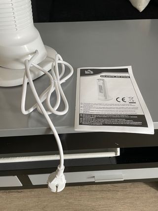 Calefactor Eléctrico Bajo Consumo HOMCOM