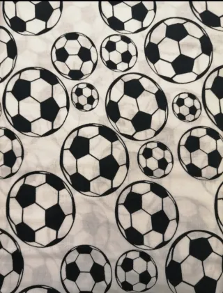 Tela patchwork palloni da calcio