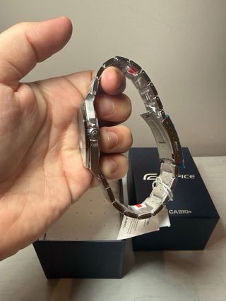 Casio Edifice Reloj Azul y Plateado