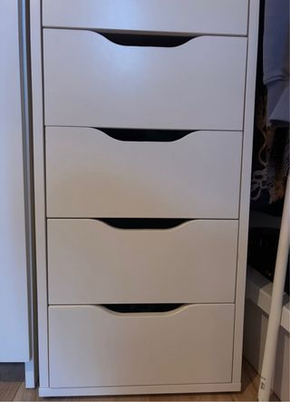 Cajonera blanca Ikea
