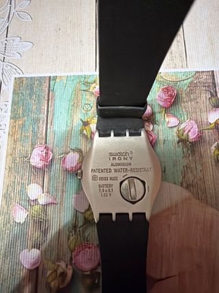 Orologio Swatch Irony Rosso Argento
