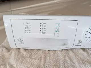 Panel frontal lavadora