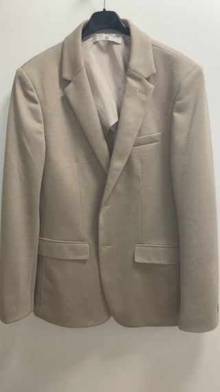 Americana beige JVZ hombre