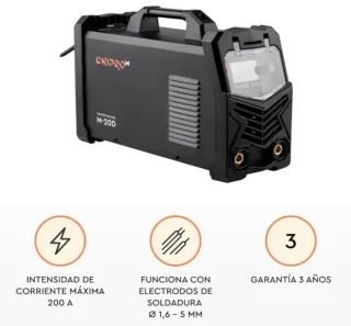 Soldador Inverter DniproM Profesional 7000W 200A