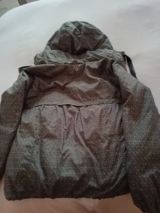 Anorak Bimba y Lola gris plateado