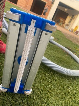 Barrefondo con pértiga telescópica