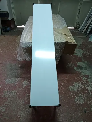 Baldas sobre mostrador  inox 167x32x40/67x32x40 cm