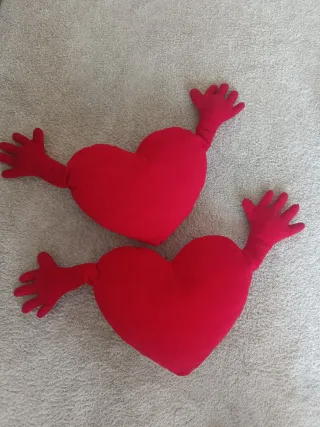 Almohada de corazón de IKEA
