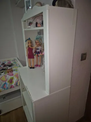 Mueble Librería Blanco