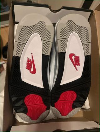 Jordan Retro 4 Blanco Talla 42