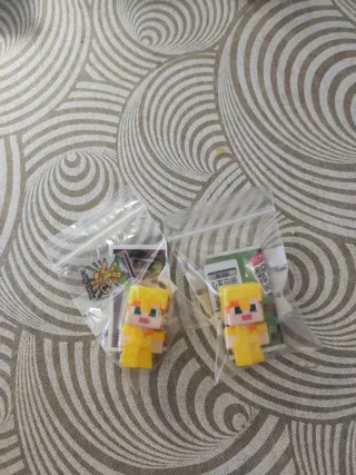 Figuras Minecraft Kinder Sorpresa
