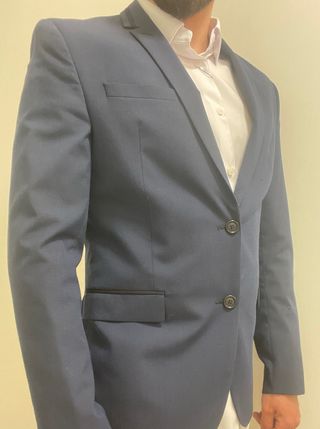 Americana Zara Azul Marino Talla M