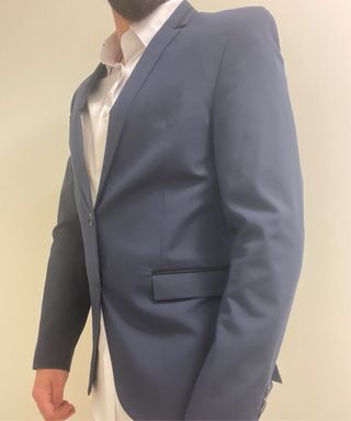 Americana Zara Azul Marino Talla M