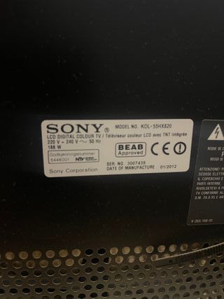 Televisor Sony bravía 55 HD Full dolby digital.