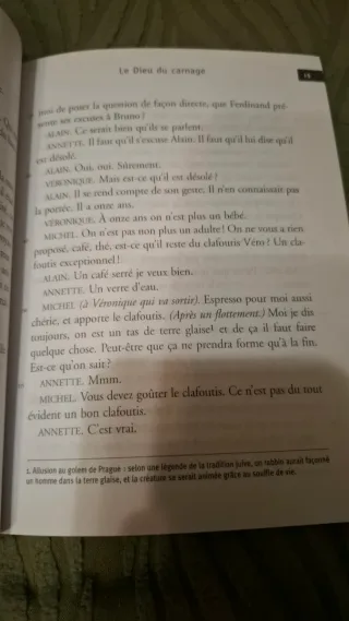 Yasmina Reza - Le Dieu du carnage