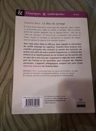 Yasmina Reza - Le Dieu du carnage