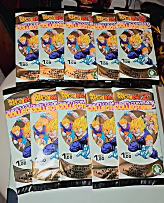 Lotto 10 pack Dragon Ball Z Target Combat