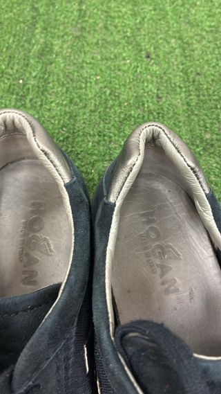 Scarpe Hogan Blu e Oro