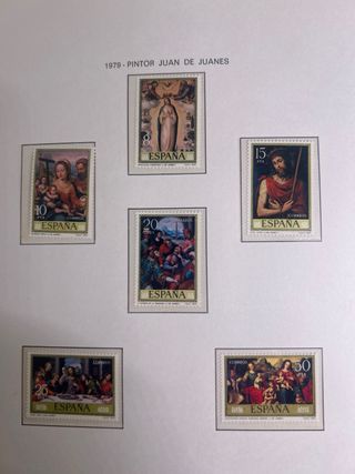 Sellos España 1979 Pintor Juan de Juanes