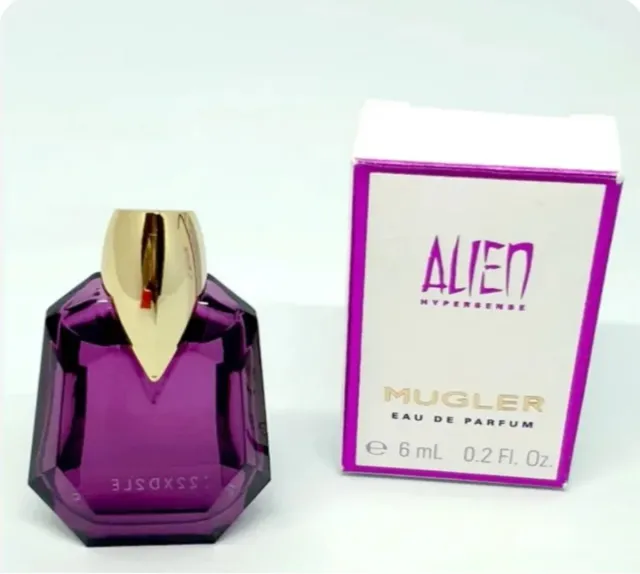 Mugler Alien Hypersense perfume en miniatura