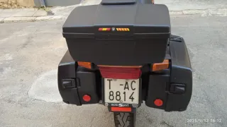 BMW K75 con maletas originales