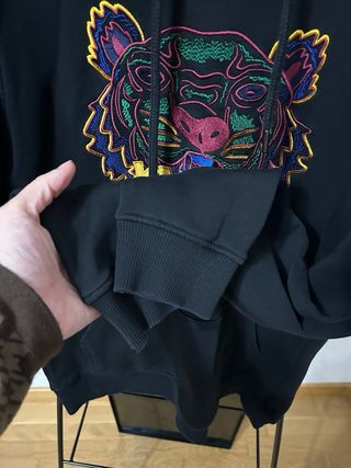 Sudadera Kenzo Negra Multicolor