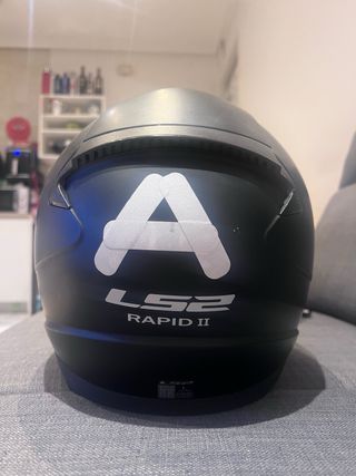 Casco Moto LS2 Negro