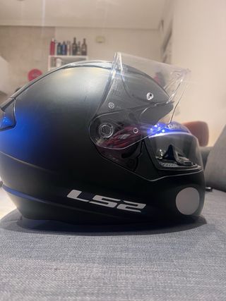 Casco Moto LS2 Negro