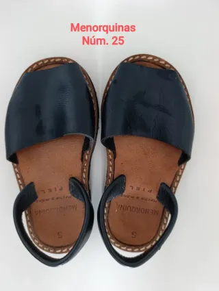 Menorquinas Talla 25