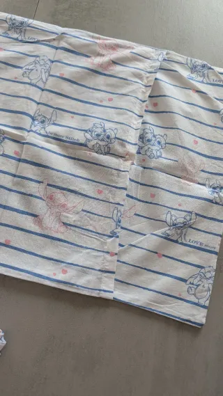 Conjunto nórdico, bajera y fundas almohada Stich